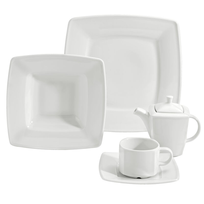 Matala lautanen neliö Melbourne, LxS 17x17 cm, hinta 6 kpl