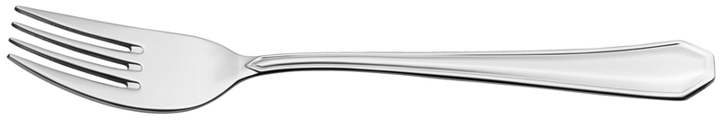 Tunis-ruokahaarukka ravintolan kattaukseen &ndash; peilikiillotettu hopean s&auml;vy